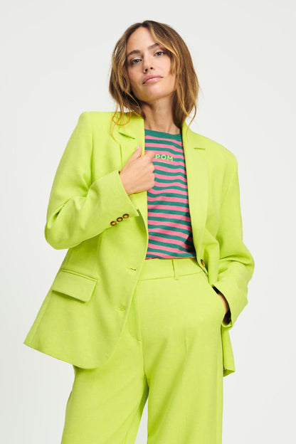 POM Amsterdam Blazers Green / 34 BLAZER - Summer Lime