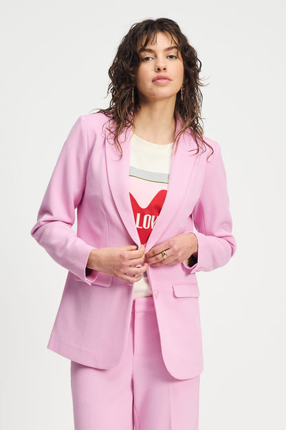 POM Amsterdam Blazers Pink / 34 BLAZER - Rose Pink