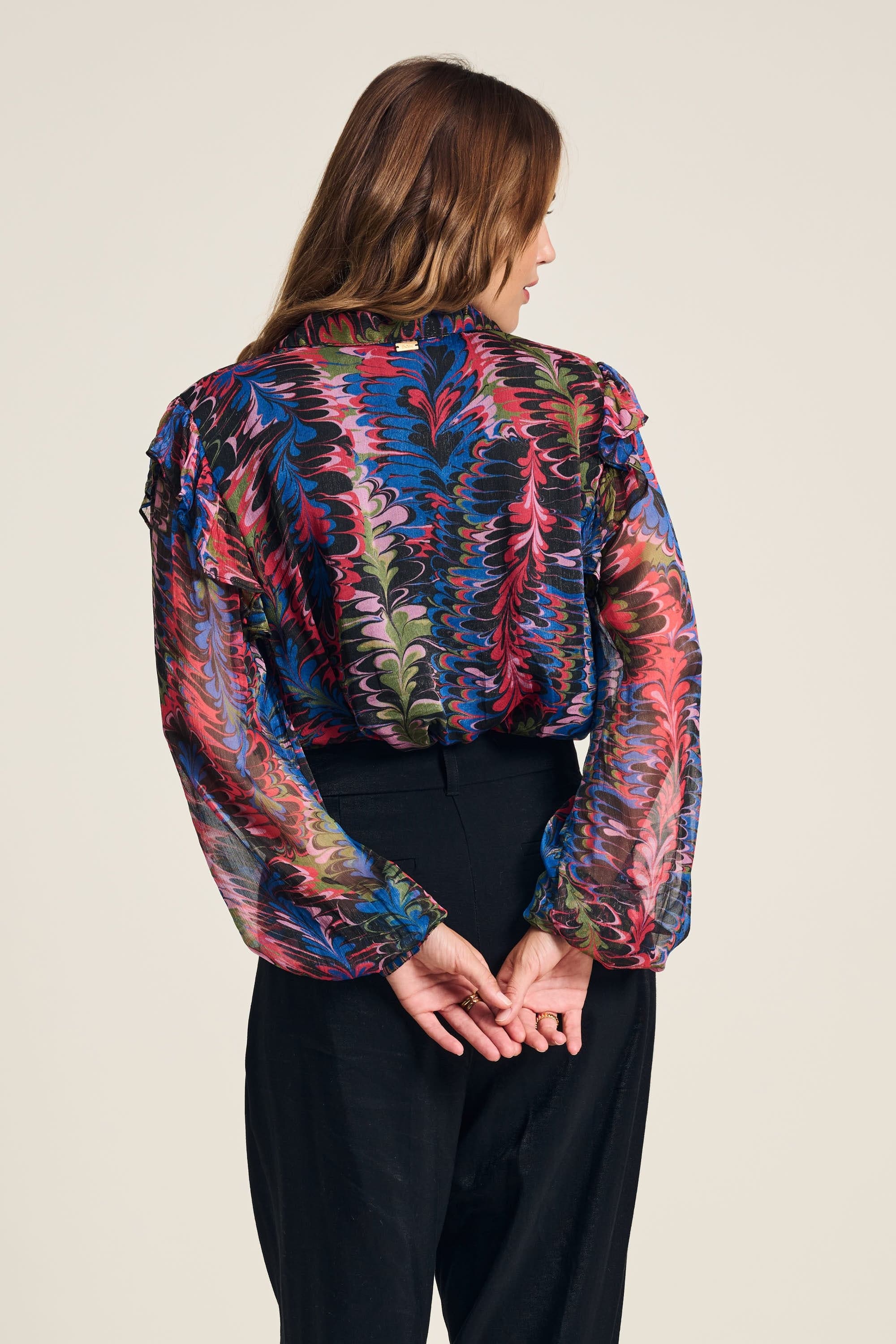 POM Amsterdam Blouses BLOUSE - Animal Paradise