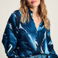 POM Amsterdam Blouses BLOUSE - Feathers Blue