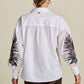 POM Amsterdam Blouses BLOUSE - Maxime Feather White