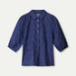 POM Amsterdam Blouses BLOUSE - Sapphire Blue