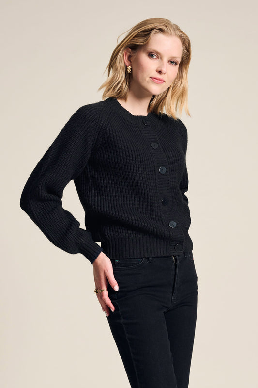 POM Amsterdam Cardigans Black / 34 CARDIGAN - Nero