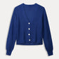 POM Amsterdam Cardigans CARDIGAN - Bright Blue