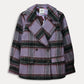 POM Amsterdam Coats MANTEAU - Checks Lavender