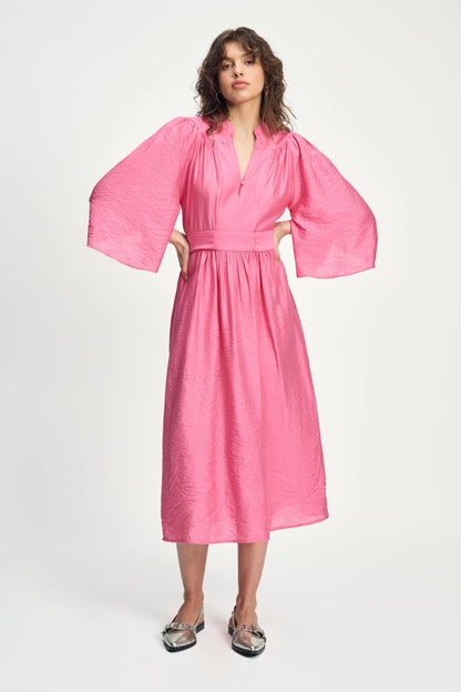 POM Amsterdam Dresses Pink / 34 ROBE - Imperial Raspberry