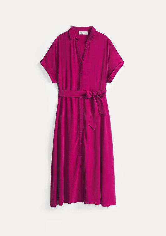 POM Amsterdam Dresses Pink / 34 ROBE - Lynn Fuchsia