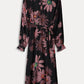 POM Amsterdam Dresses ROBE - Big Blooming Pink