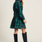 POM Amsterdam Dresses ROBE - Camo Teal Green