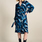 POM Amsterdam Dresses ROBE - Jada Feathers Blue