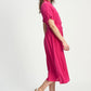 POM Amsterdam Dresses ROBE - Lynn Fuchsia