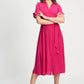 POM Amsterdam Dresses ROBE - Lynn Fuchsia