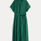 POM Amsterdam Dresses ROBE - Lynn Pacific Green