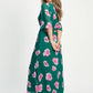 POM Amsterdam Dresses ROBE - Meadow Flowers Green