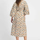 POM Amsterdam Dresses ROBE - Poplin Leopard Lush