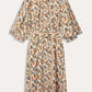 POM Amsterdam Dresses ROBE - Poplin Leopard Lush