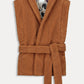 POM Amsterdam Gilets GILET - Teddy Sugar Brown