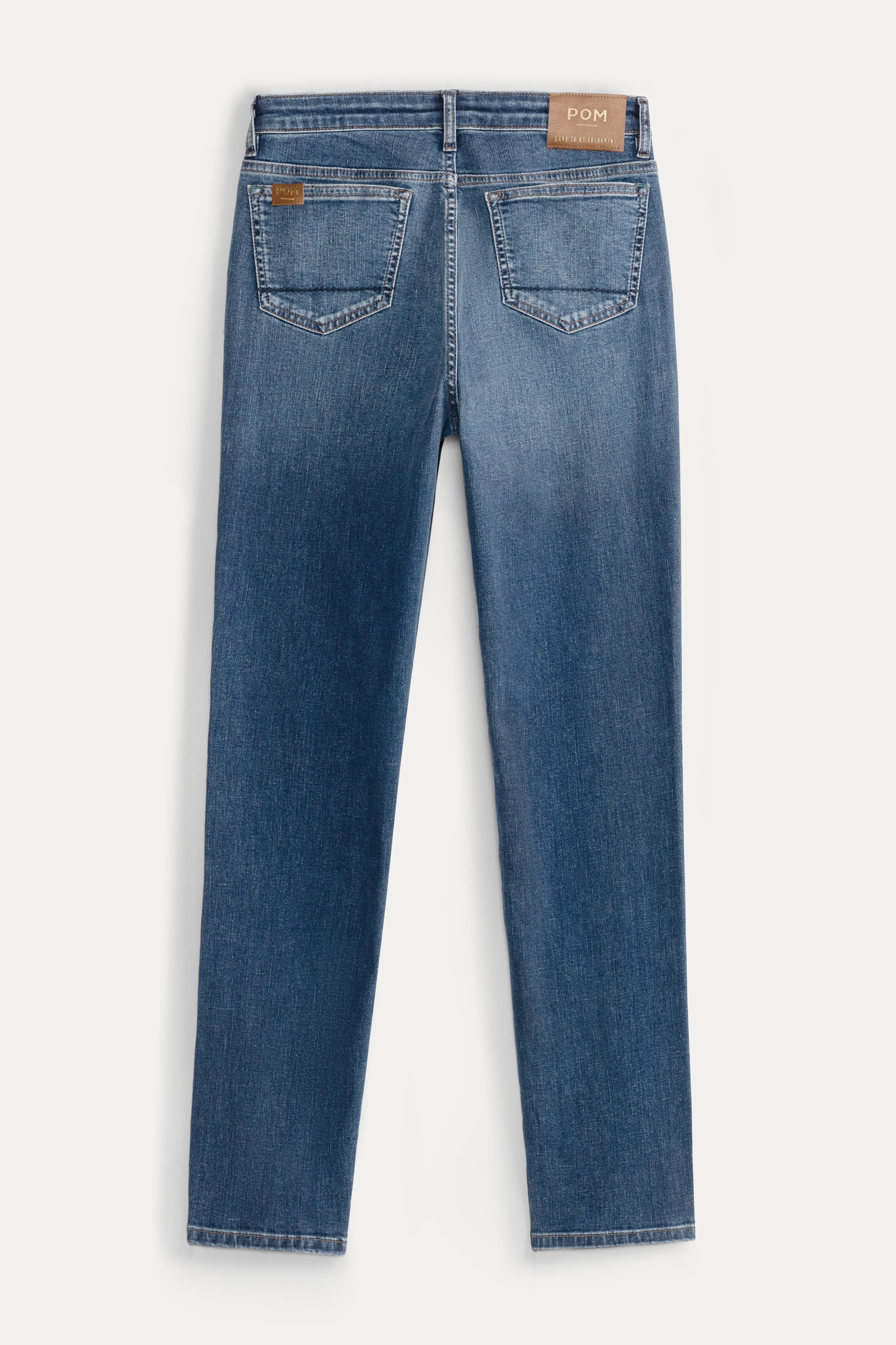 POM Amsterdam Jeans JEANS - Elize Slim Dark Blue