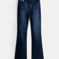 POM Amsterdam Jeans JEANS - Esmee Flare Dark Bleu