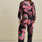 POM Amsterdam Pants PANTALON - Big Blooming Pink