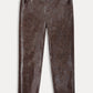 POM Amsterdam Pants PANTALON - Faux Leather Brown