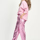 POM Amsterdam Pants PANTALON - Metallic Pink