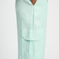 POM Amsterdam Pants PANTALON - Satin Fresh Mint