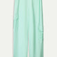 POM Amsterdam Pants PANTALON - Satin Fresh Mint