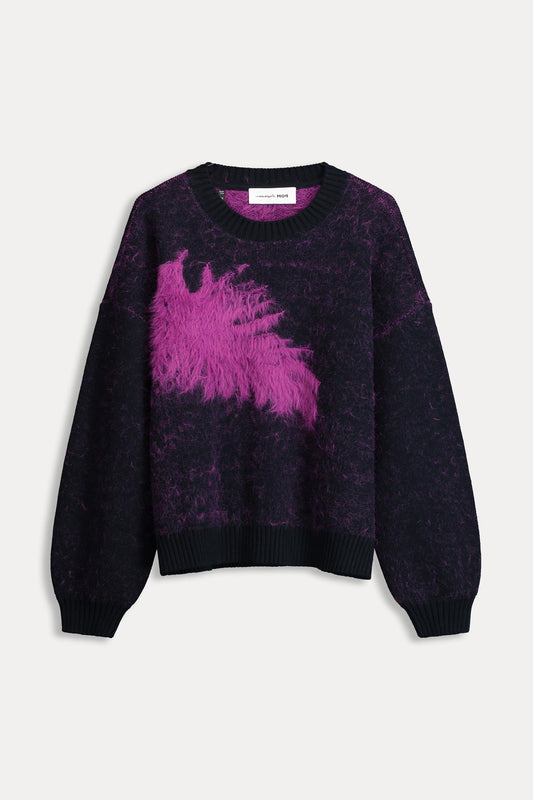 POM Amsterdam Pullovers PULL - Feather Midnight Blue