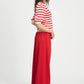 POM Amsterdam Pullovers PULLOVER - Striped Scarlet Red