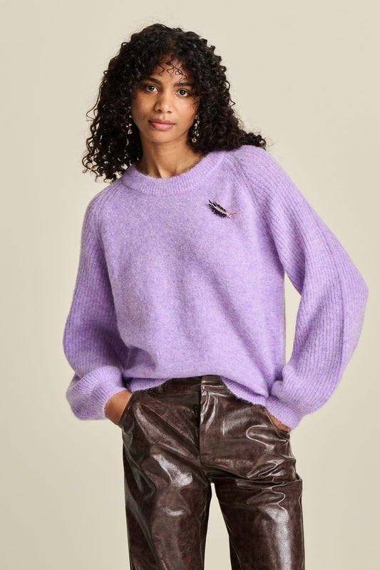 POM Amsterdam Pullovers Purple / 34 PULL - Lavender