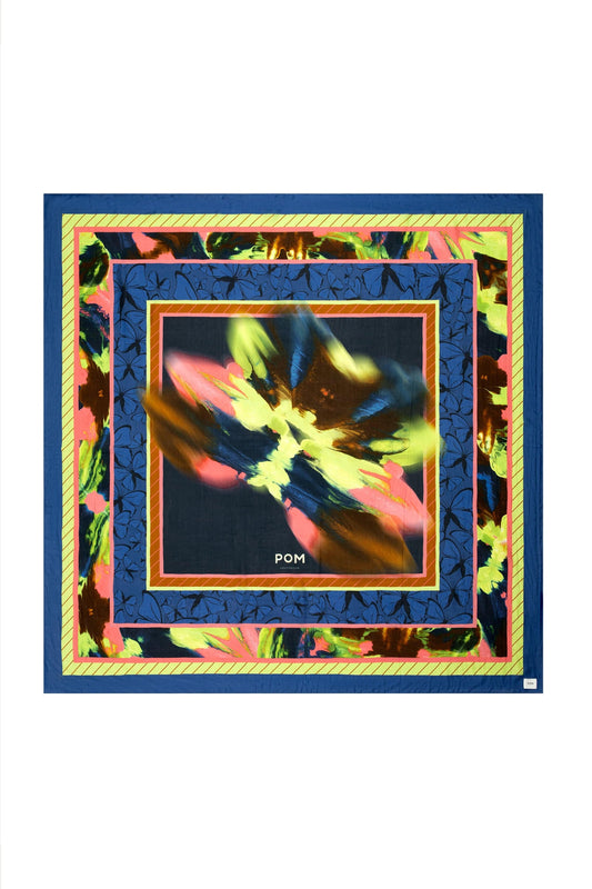 POM Amsterdam Shawls Multi colour / OS ÉCHARPE - Silk Butterfly