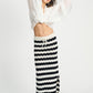 POM Amsterdam Skirts JUPE - Crochet Black White