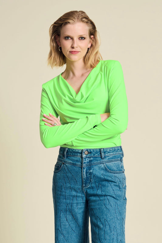 POM Amsterdam Tops Green / 34 TOP - Waterfall Vibrant Green