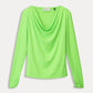 POM Amsterdam Tops TOP - Waterfall Vibrant Green