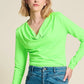 POM Amsterdam Tops TOP - Waterfall Vibrant Green