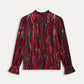 POM Amsterdam Tops TOP - Woody Burgundy Red