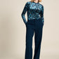 POM Amsterdam Turtlenecks TOP - Feathers Blue